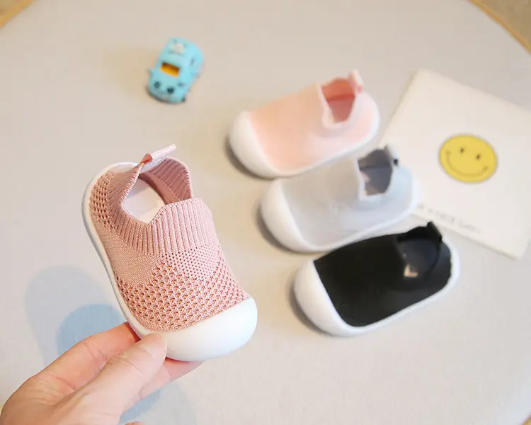 Baby Slip-On Shoes Soft Non-Slip Mesh — feature 2