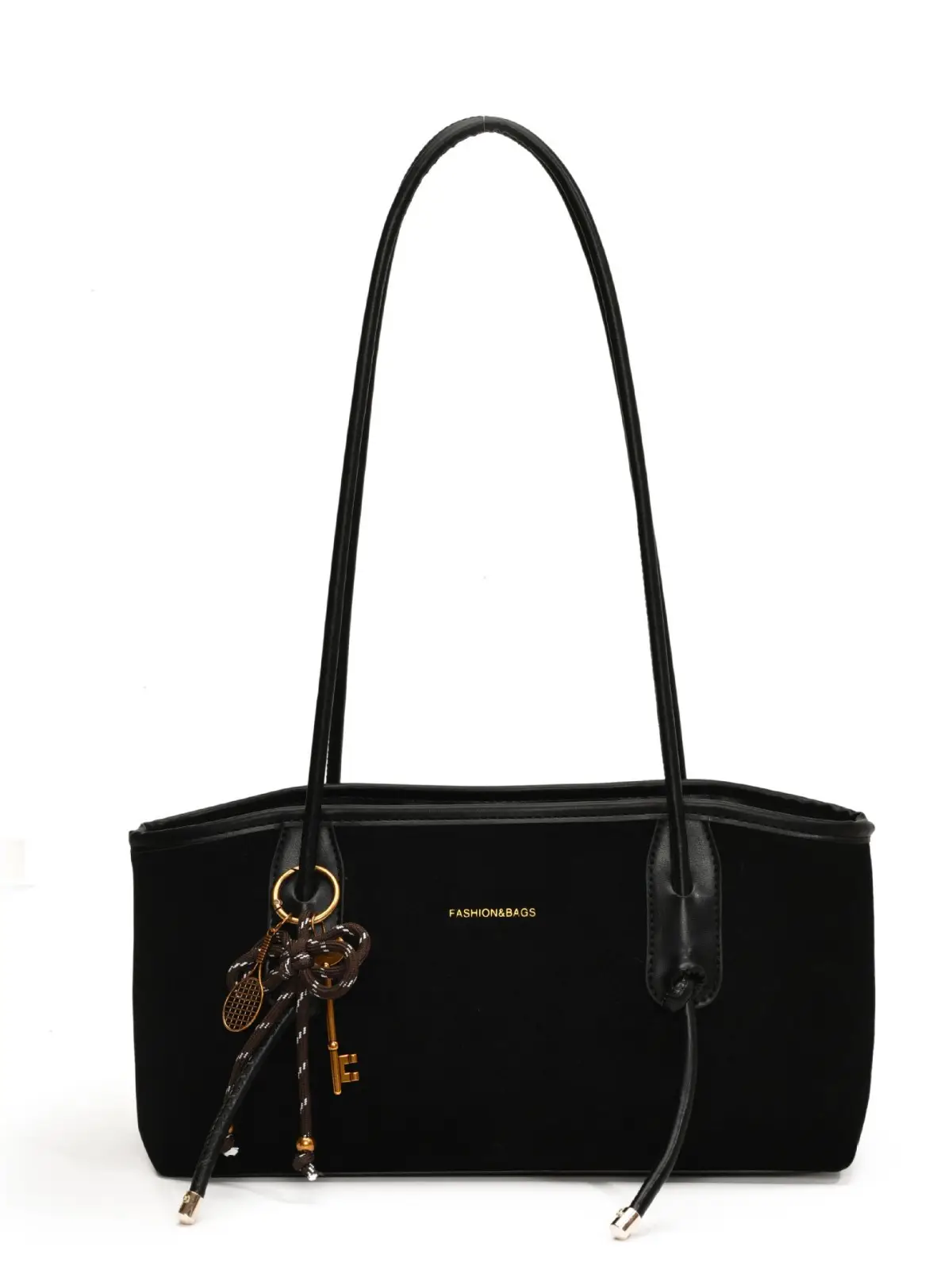 Black Crossbody Tote Bag for Women 2024 Winter Commute - Image 8