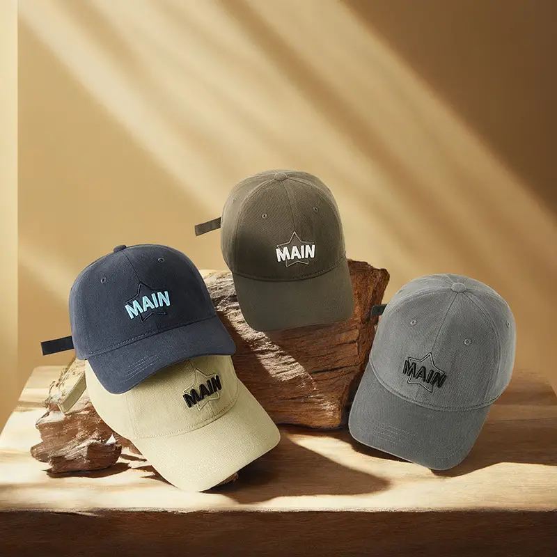 Main Star Logo Cycling Sun Hat Olive Green