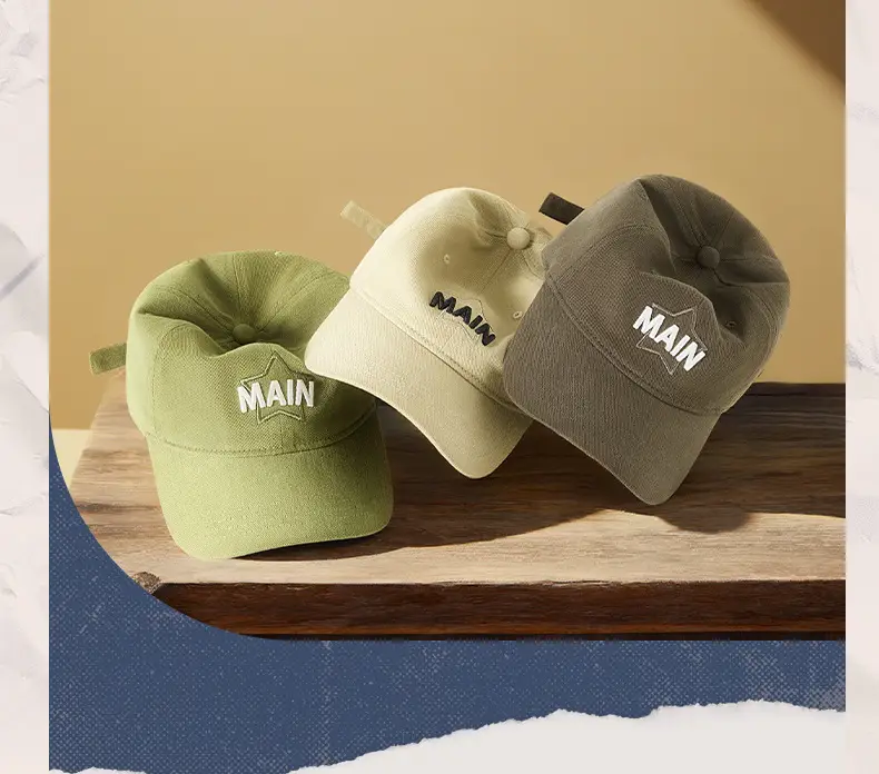 Main Star Logo Cycling Sun Hat Olive Green — feature 15