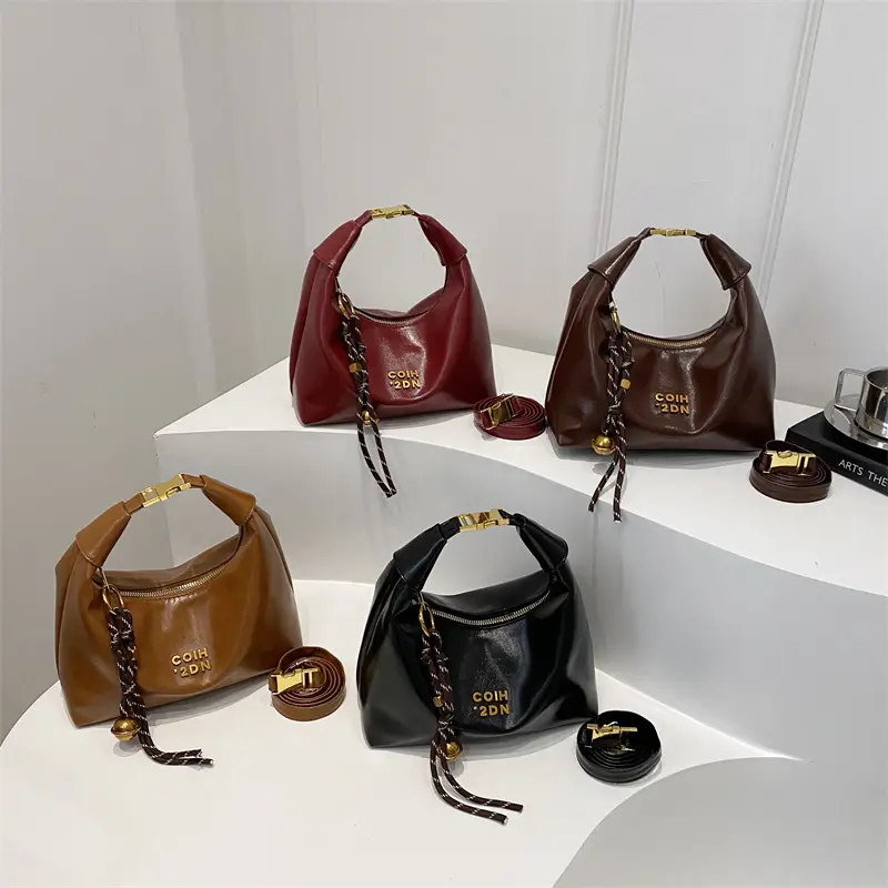 Korean Style Brown Shoulder Bag Women 2024 - Image 8