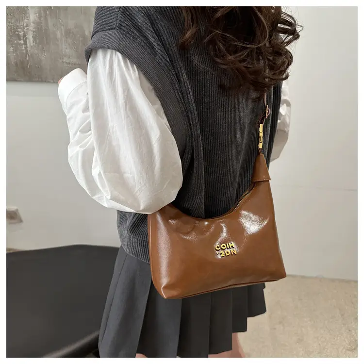 Korean Style Brown Shoulder Bag Women 2024 — feature 13