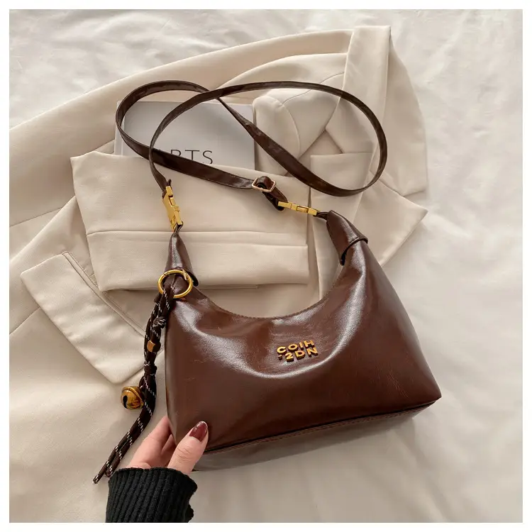 Korean Style Brown Shoulder Bag Women 2024 — feature 21