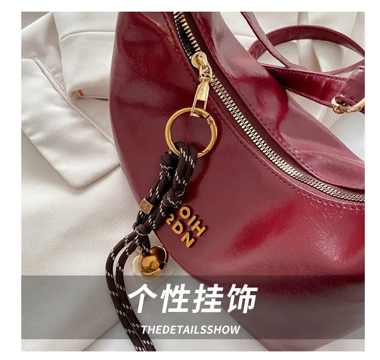 Korean Style Brown Shoulder Bag Women 2024 — feature 3