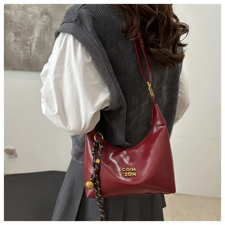 Korean Style Brown Shoulder Bag Women 2024 — feature 8