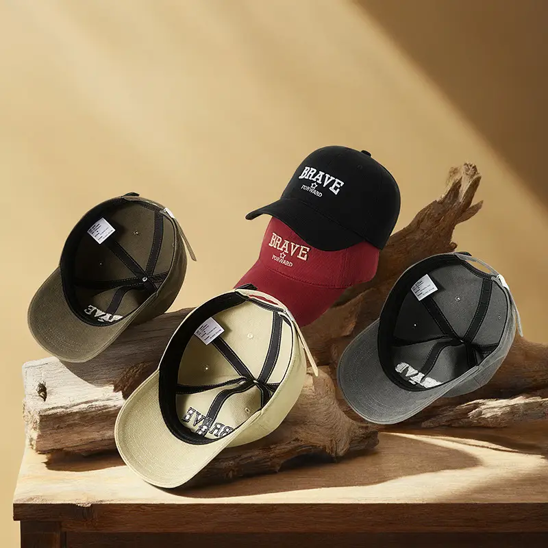 Korean Style Retro Baseball Cap with Wide Brim and Face-Showing Small Peaked Cap Workwear Trendy Brand Sun Hat for Men Outdoor Sun Hat for Women - Image 10