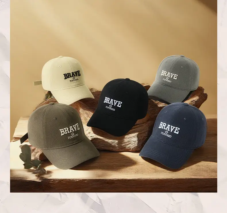 Korean Style Retro Baseball Cap with Wide Brim and Face-Showing Small Peaked Cap Workwear Trendy Brand Sun Hat for Men Outdoor Sun Hat for Women — feature 11