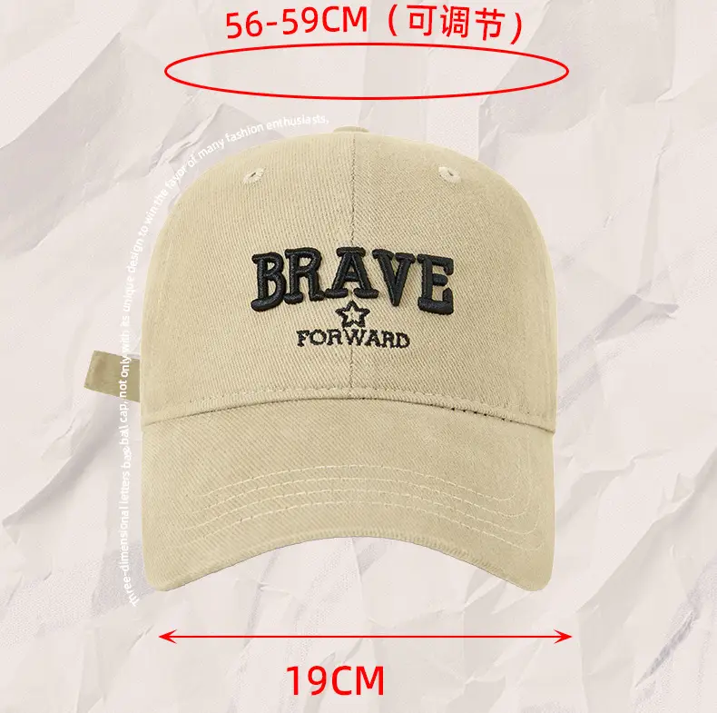 Korean Style Retro Baseball Cap with Wide Brim and Face-Showing Small Peaked Cap Workwear Trendy Brand Sun Hat for Men Outdoor Sun Hat for Women — feature 13