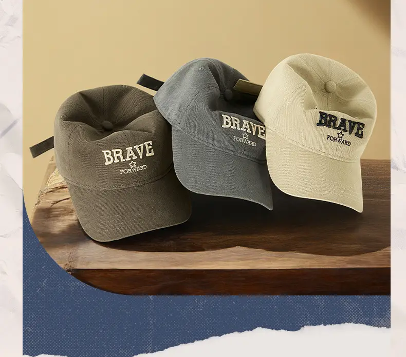 Korean Style Retro Baseball Cap with Wide Brim and Face-Showing Small Peaked Cap Workwear Trendy Brand Sun Hat for Men Outdoor Sun Hat for Women — feature 15