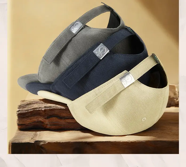 Korean Style Retro Baseball Cap with Wide Brim and Face-Showing Small Peaked Cap Workwear Trendy Brand Sun Hat for Men Outdoor Sun Hat for Women — feature 26