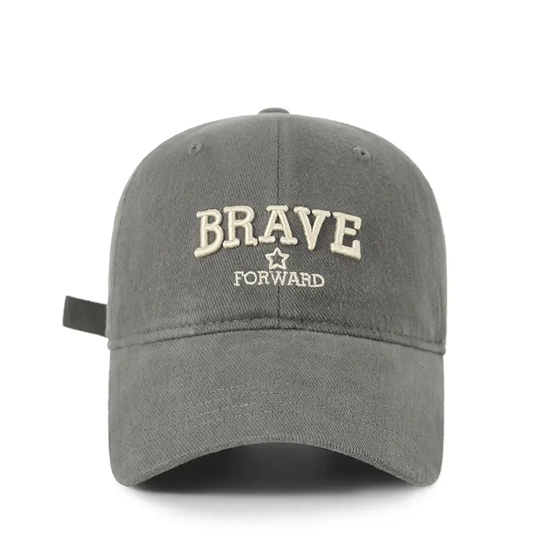 Korean Style Retro Baseball Cap with Wide Brim and Face-Showing Small Peaked Cap Workwear Trendy Brand Sun Hat for Men Outdoor Sun Hat for Women - Image 4