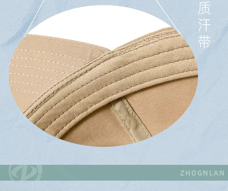 Korean Style Beige Baseball Cap for Outdoor Sports — feature 20