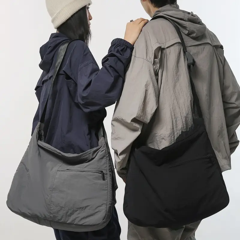 Crossbody Bag for College Students Large Capacity Japanese Style