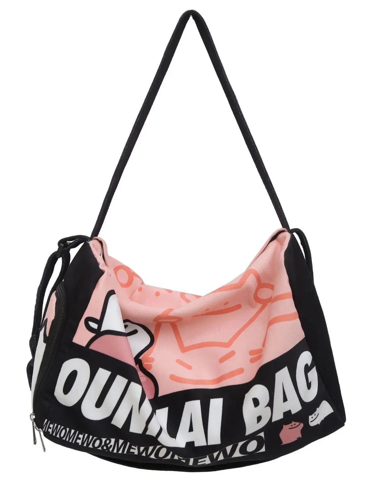Cartoon Cartoon Print Travel Bag Large Capacity