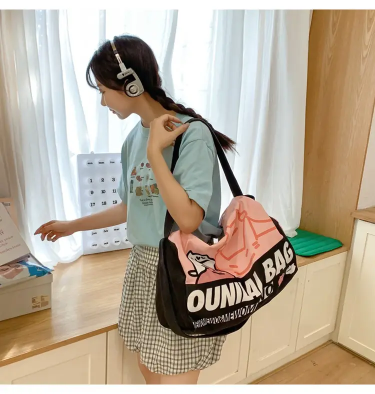 Cartoon Cartoon Print Travel Bag Large Capacity — feature 13