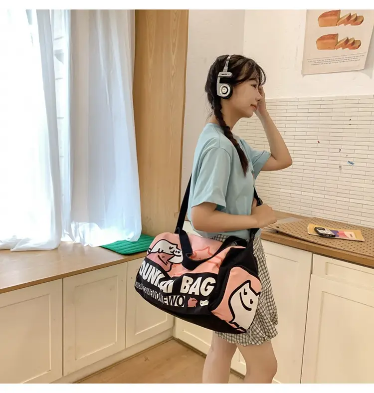 Cartoon Cartoon Print Travel Bag Large Capacity — feature 16