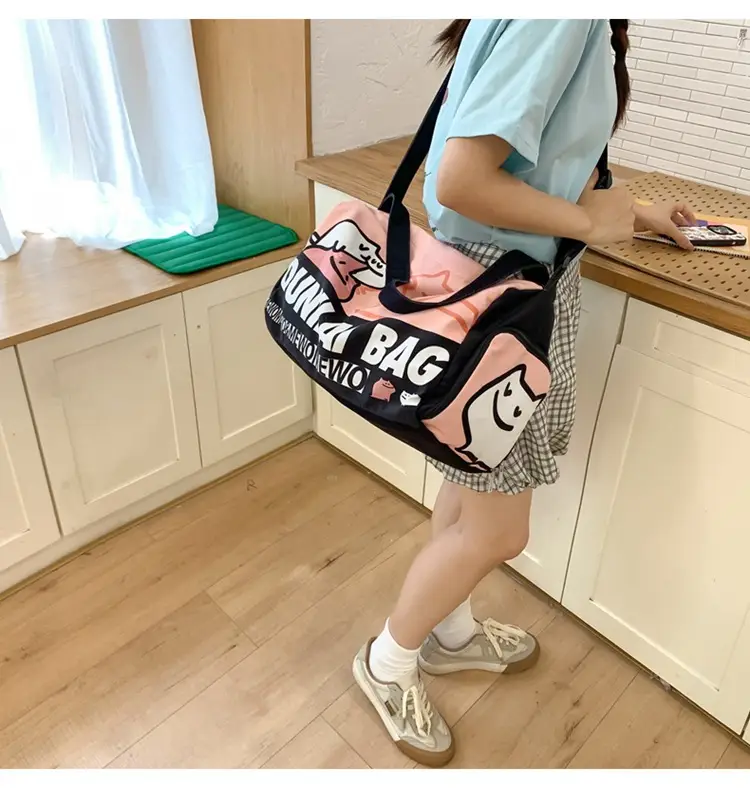 Cartoon Cartoon Print Travel Bag Large Capacity — feature 17