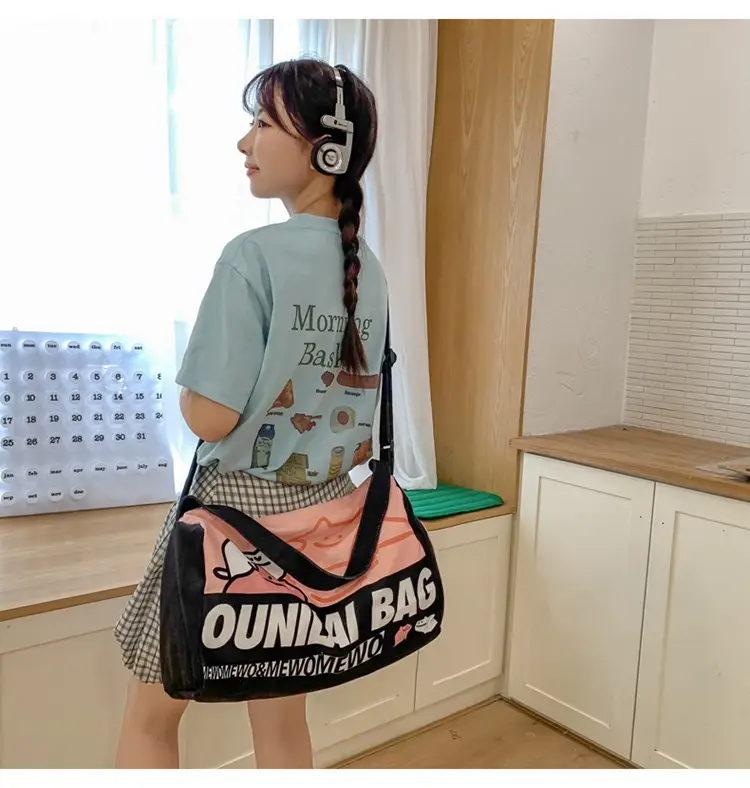 Cartoon Cartoon Print Travel Bag Large Capacity — feature 18