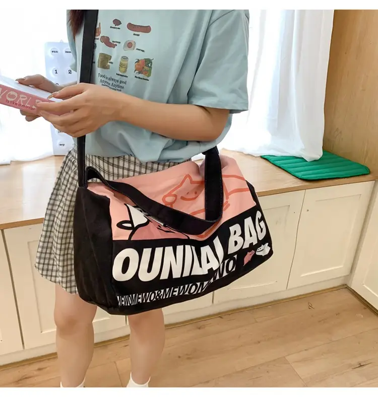 Cartoon Cartoon Print Travel Bag Large Capacity — feature 19