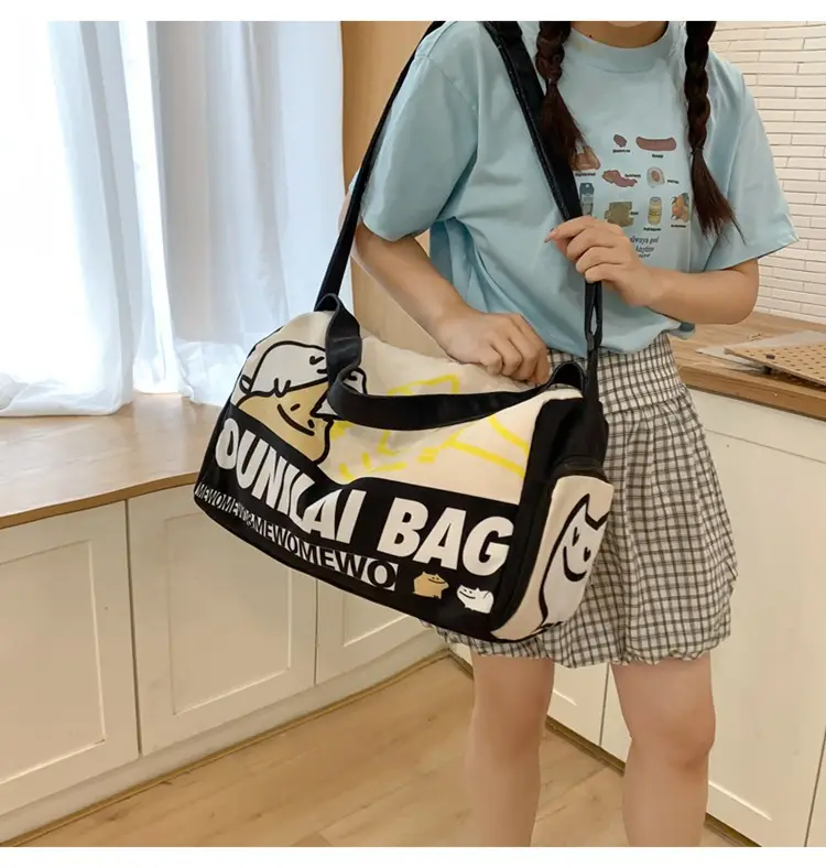 Cartoon Cartoon Print Travel Bag Large Capacity — feature 21