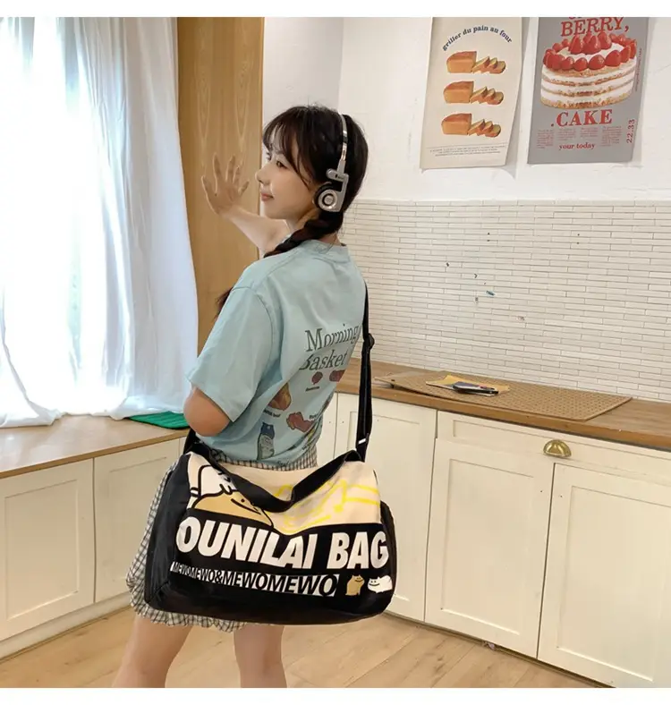 Cartoon Cartoon Print Travel Bag Large Capacity — feature 23
