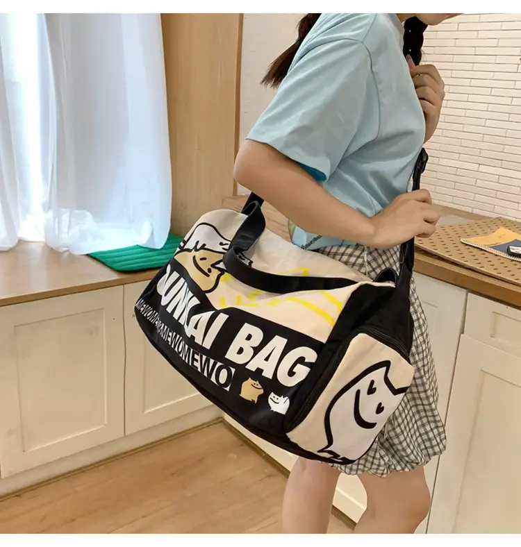 Cartoon Cartoon Print Travel Bag Large Capacity — feature 24