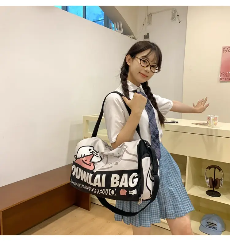 Cartoon Cartoon Print Travel Bag Large Capacity — feature 29