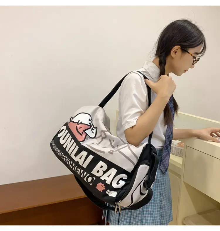 Cartoon Cartoon Print Travel Bag Large Capacity — feature 30