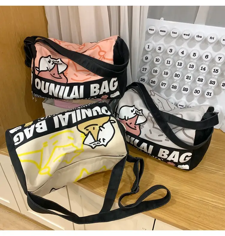 Cartoon Cartoon Print Travel Bag Large Capacity — feature 32