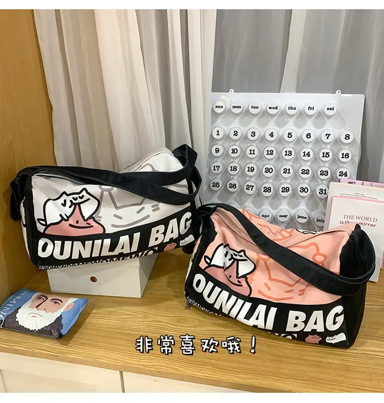 Cartoon Cartoon Print Travel Bag Large Capacity — feature 5