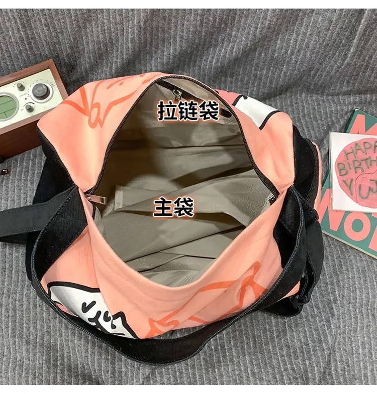 Cartoon Cartoon Print Travel Bag Large Capacity — feature 6