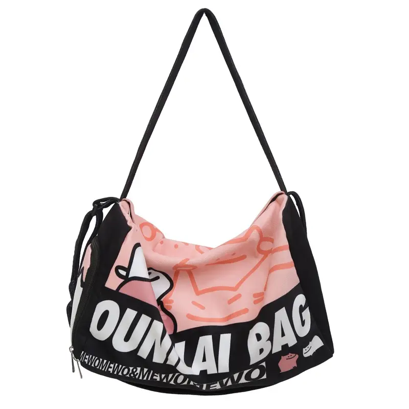 Cartoon Cartoon Print Travel Bag Large Capacity