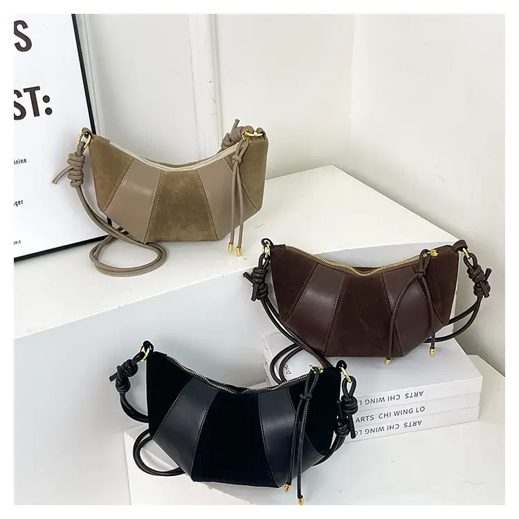 Brown Crossbody Phone Storage Bag with Detachable Strap — feature 11