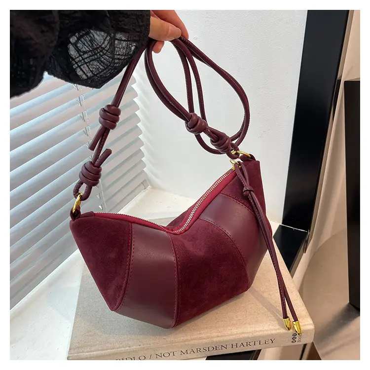 Brown Crossbody Phone Storage Bag with Detachable Strap — feature 15
