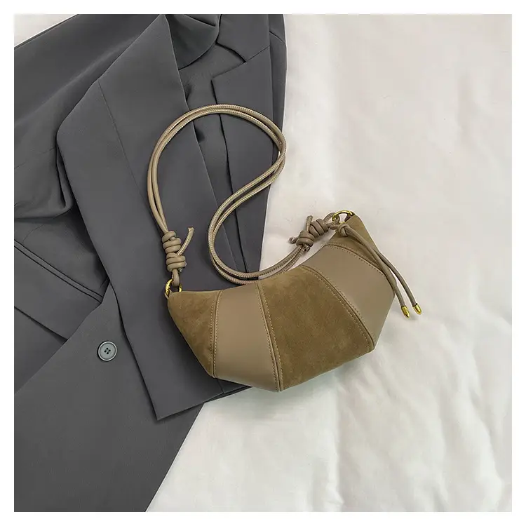 Brown Crossbody Phone Storage Bag with Detachable Strap — feature 18