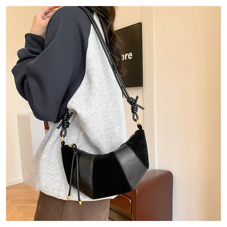 Brown Crossbody Phone Storage Bag with Detachable Strap — feature 31