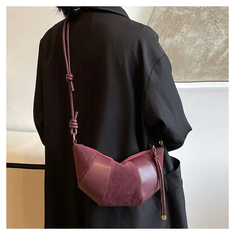 Brown Crossbody Phone Storage Bag with Detachable Strap — feature 35