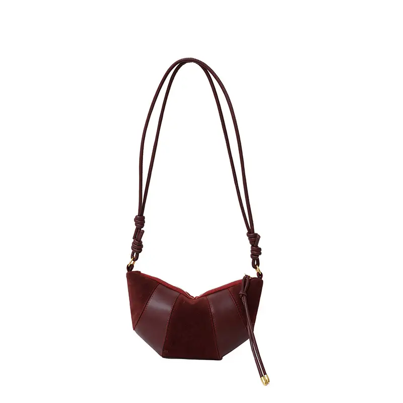 Brown Crossbody Phone Storage Bag with Detachable Strap - Image 4