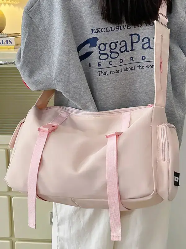 Pink Crossbody Bag for Women 2024 Travel Use