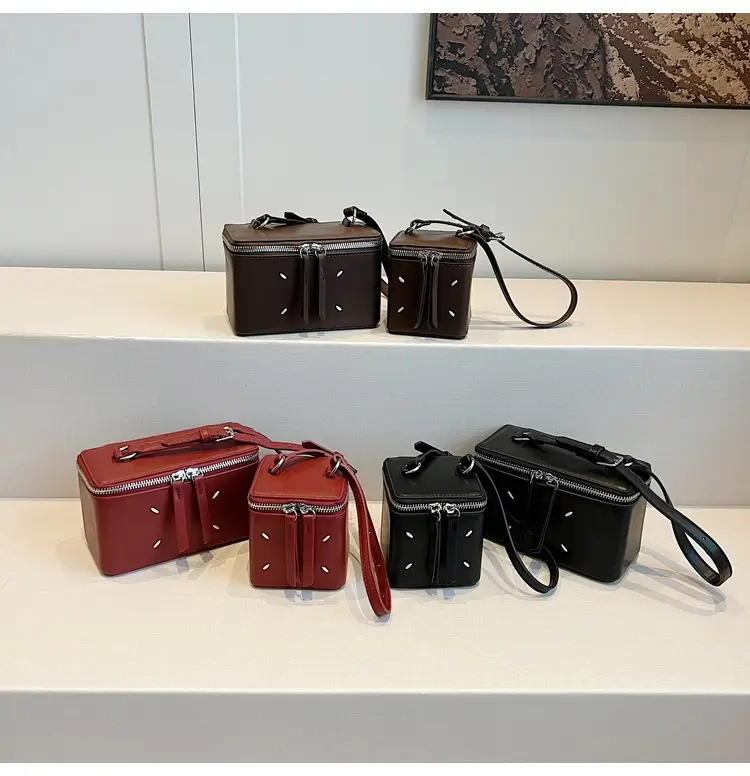 Women's Match Square Box Bags Red 2025 — feature 16