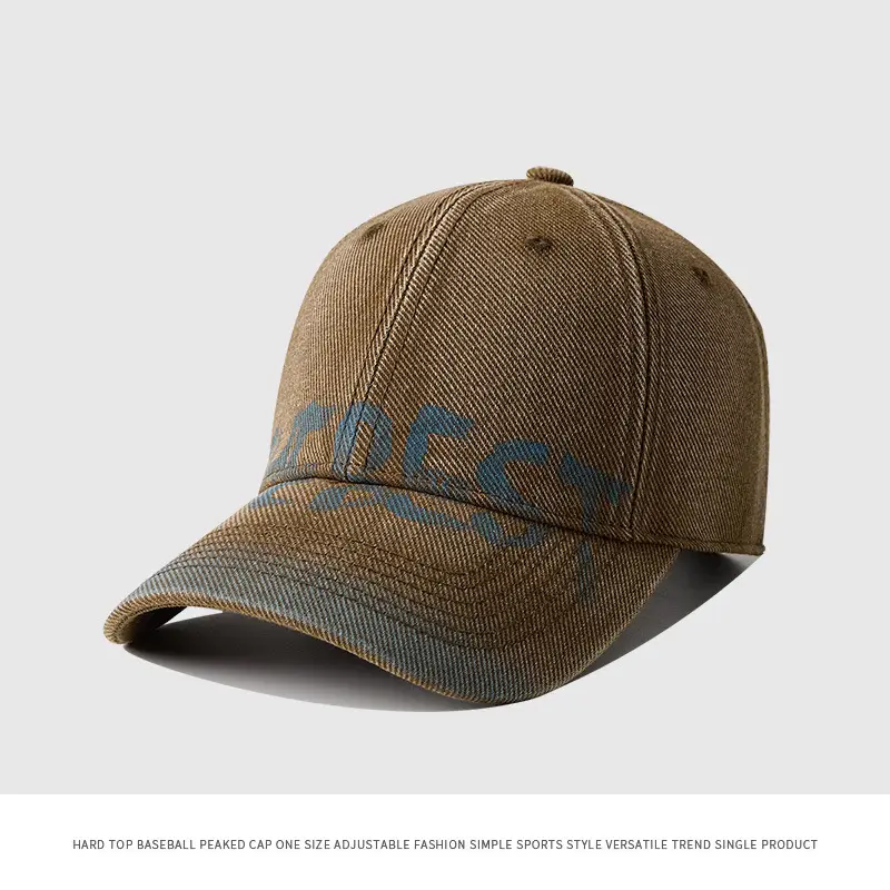 American Retro Washed Baseball Cap for Women Men - Image 2