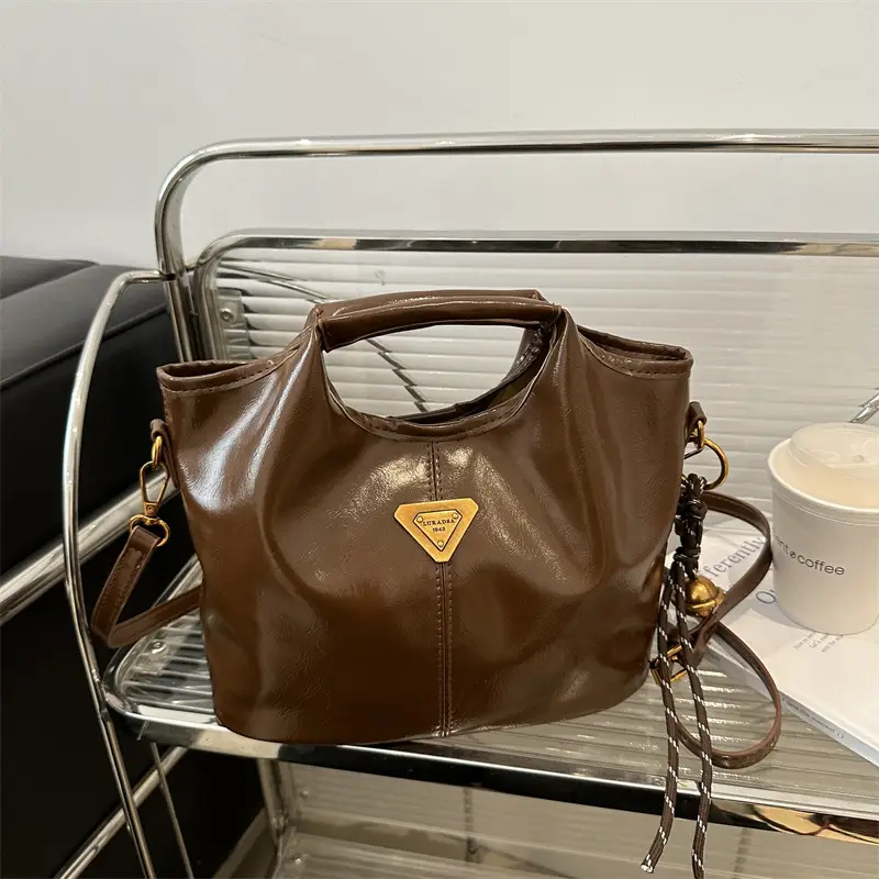 Vintage Black Leather Shoulder Bag for Women 2024 - Image 11