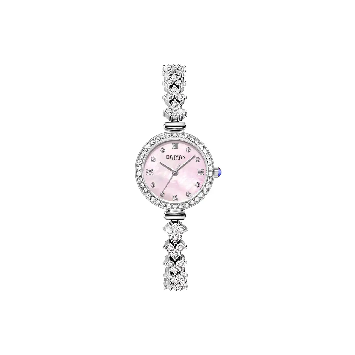 Daiyan Alluring Series Mermaid Women's Watch Waterproof Diamond-Studded Quartz Wristwatch - Image 2