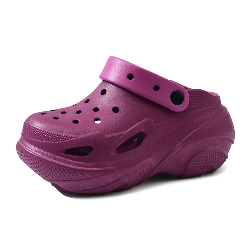 Summer Eva Thick-Soled Clogs for Women, Increased Breathable Toe-Toe Slippers, Non-Stinky Feet, Wear-Resistant Sandals and Slippers