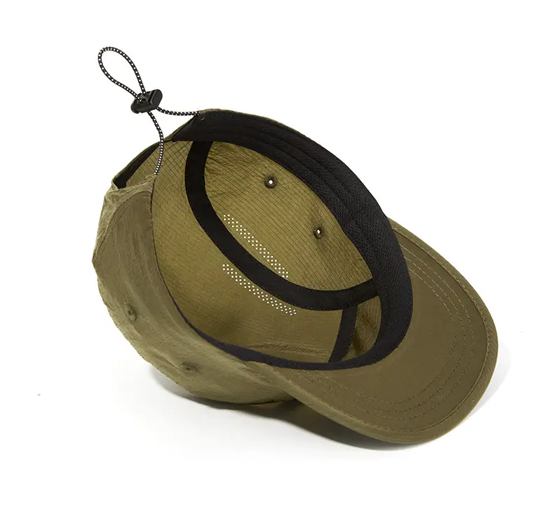 Waterproof Baseball Cap Grey Solid Color — feature 16