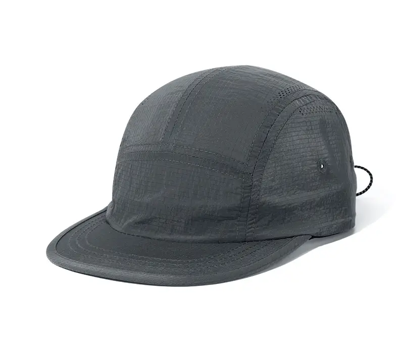 Waterproof Baseball Cap Grey Solid Color — feature 22