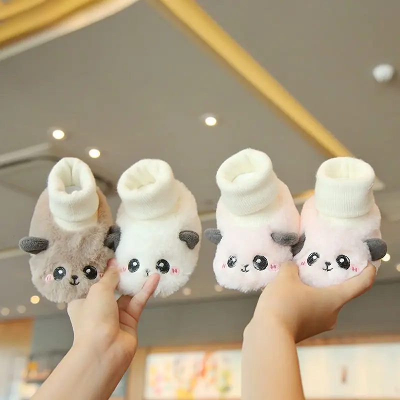 Panda Fleece Foot Socks for Baby Toddler Warm Non-Slip — feature 7