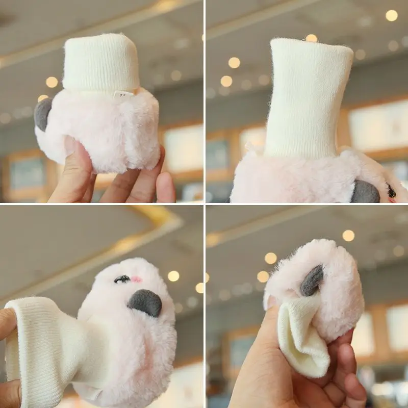 Panda Fleece Foot Socks for Baby Toddler Warm Non-Slip — feature 8
