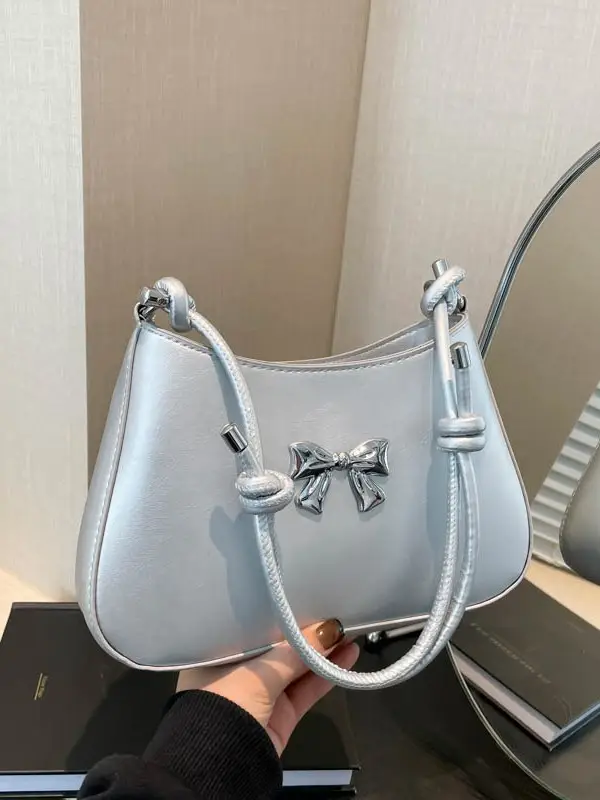 Brown Bowknot Shoulder Bag for Women 2026 - Image 13