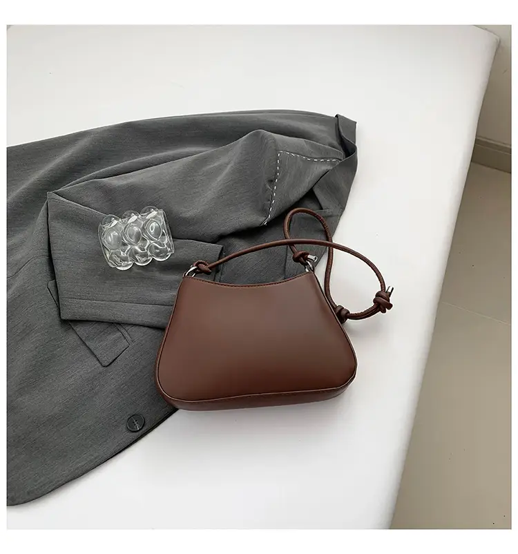 Brown Bowknot Shoulder Bag for Women 2026 — feature 19